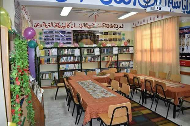 مدرسة الشهيد حسين سلامة تحصد المركز الأول بمسابقة المكتبة النموذجية  (3)
