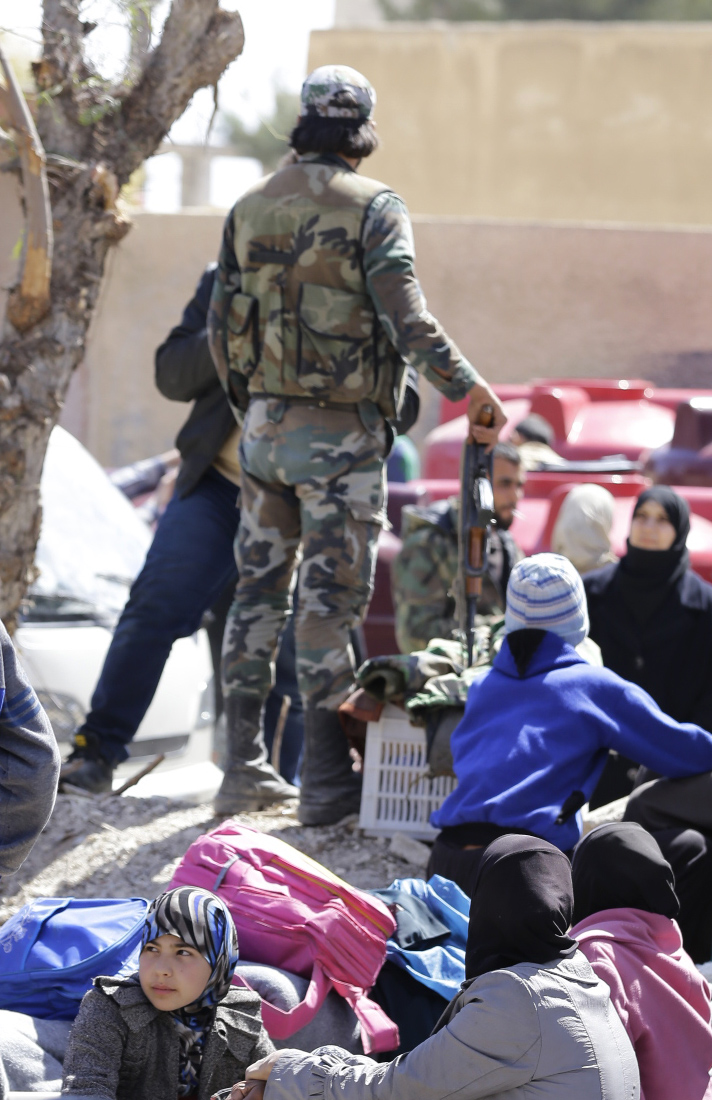 الجيش السورى يحمى مدنى الغوطة