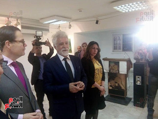 افتتاح معرض دلشاد كويستانى بالقاهرة (8)