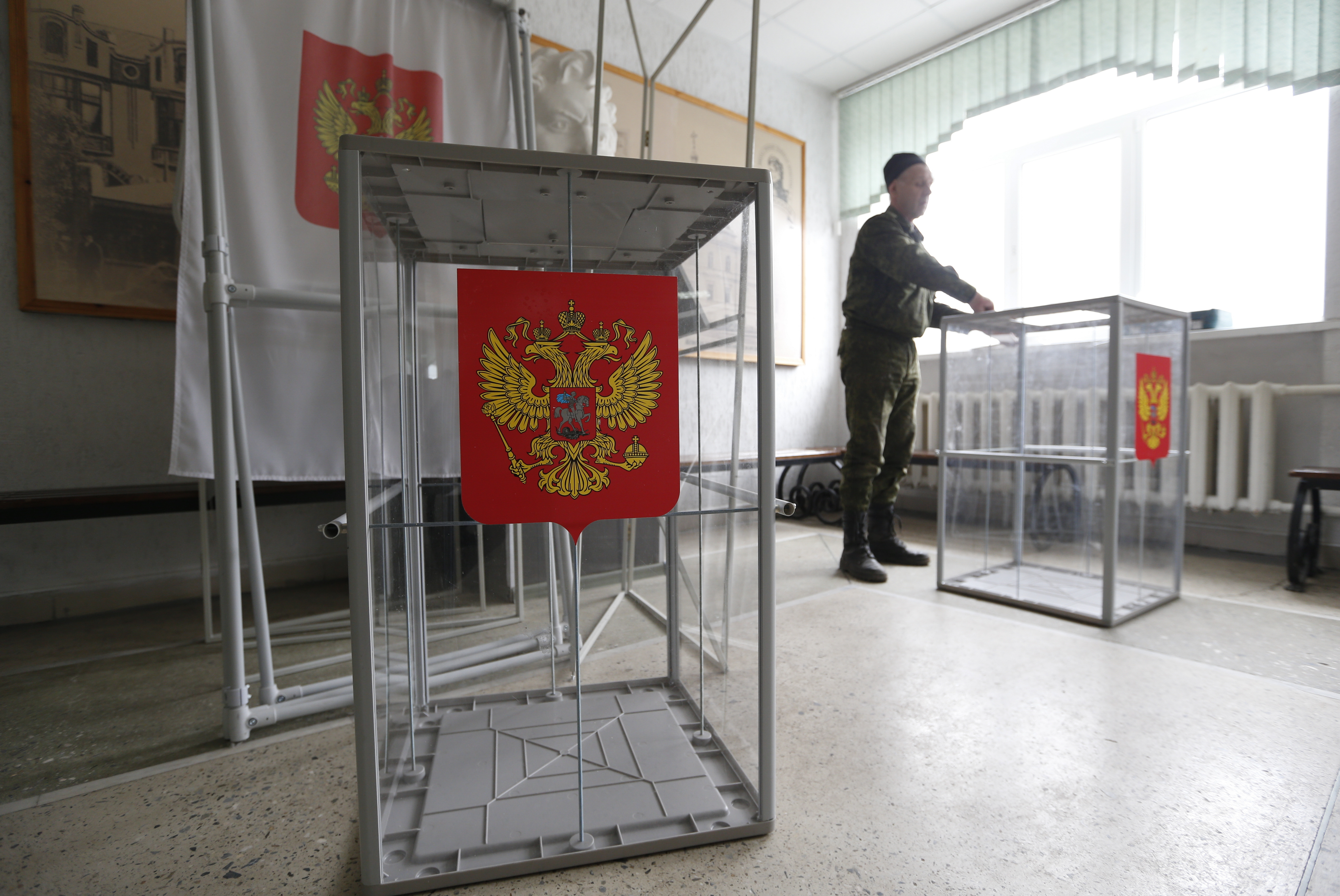 الاستعدادت النهائية لإجراء الانتخابات الرئاسية فى روسيا