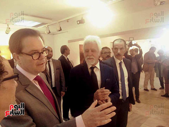 افتتاح معرض دلشاد كويستانى بالقاهرة (15)