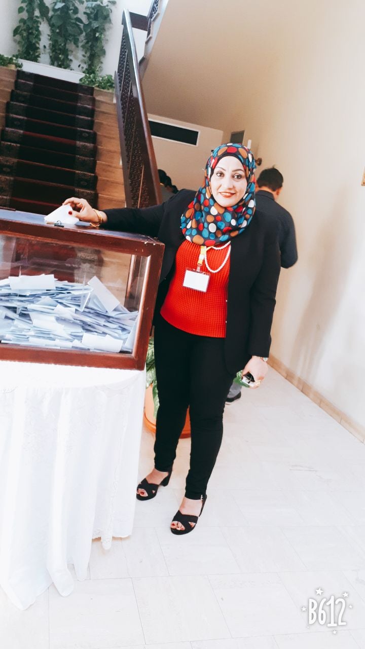 الجالية المصرية تصوت فى عمان