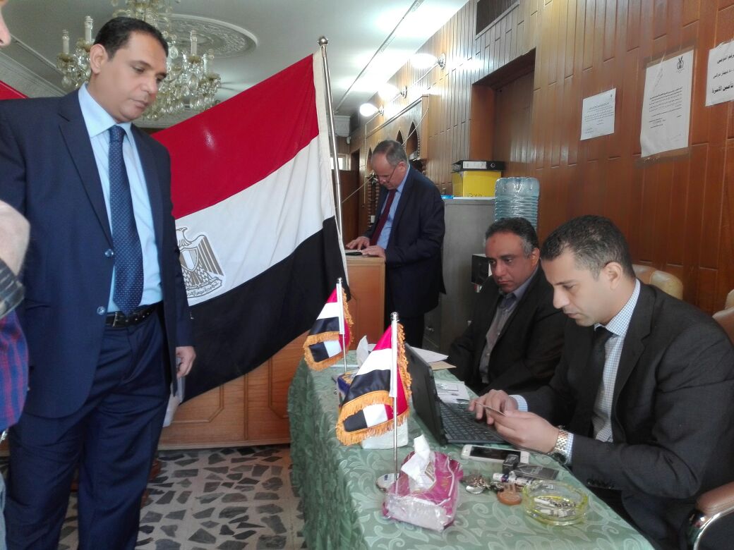 تصويت المصريين فى العراق (2)