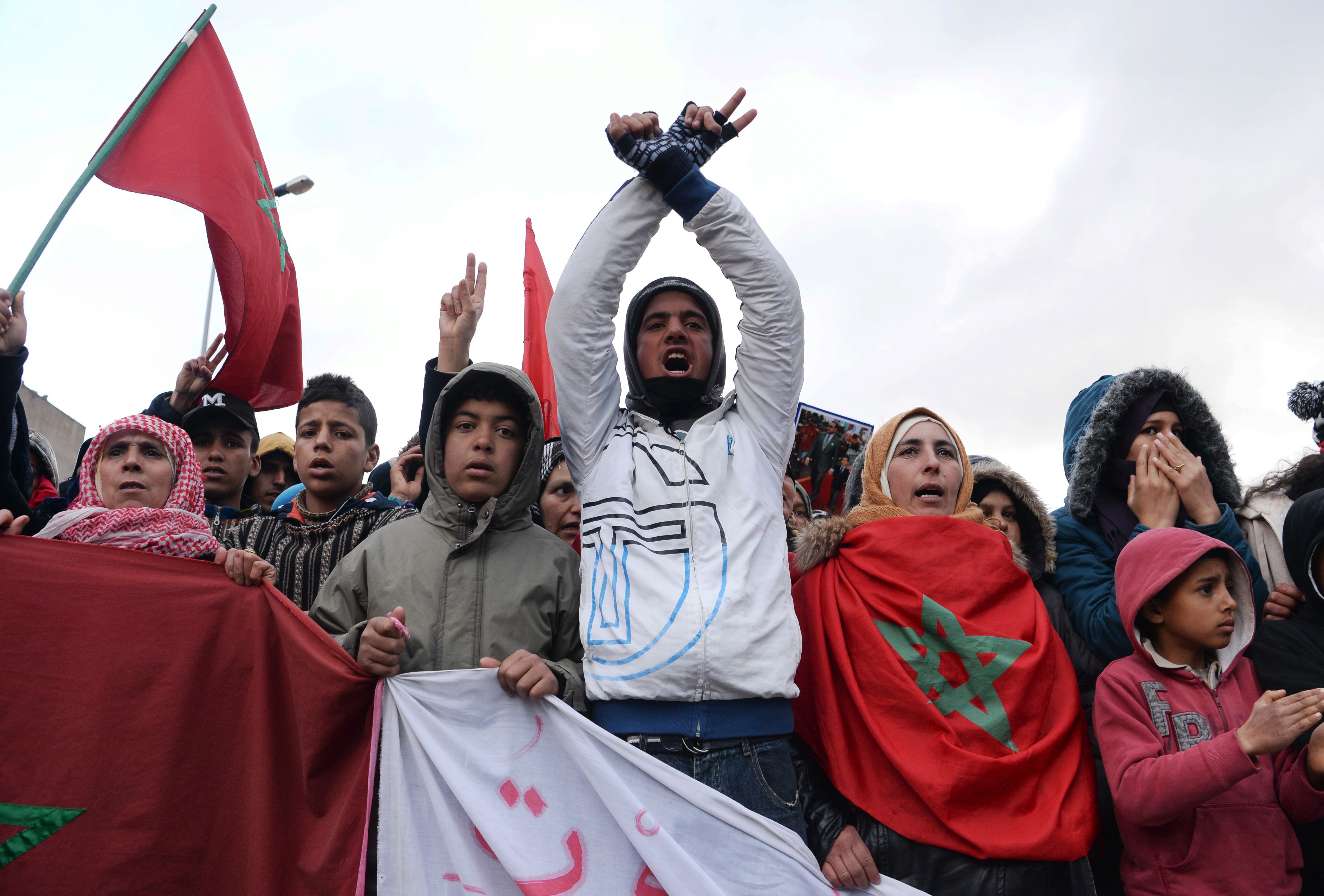 مظاهرات جرادة المغربية