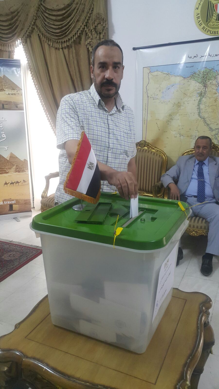 انتخابات الرئاسة المصرية للمصريين في الخارج بمملكة البحرين