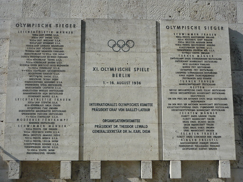 ملخص نتائج دورة الألعاب الأولمبية لعام 1936 لازال يعرض لليوم الجزء الأول
