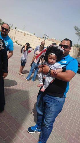 المصريين يصطحبون أبنائهم