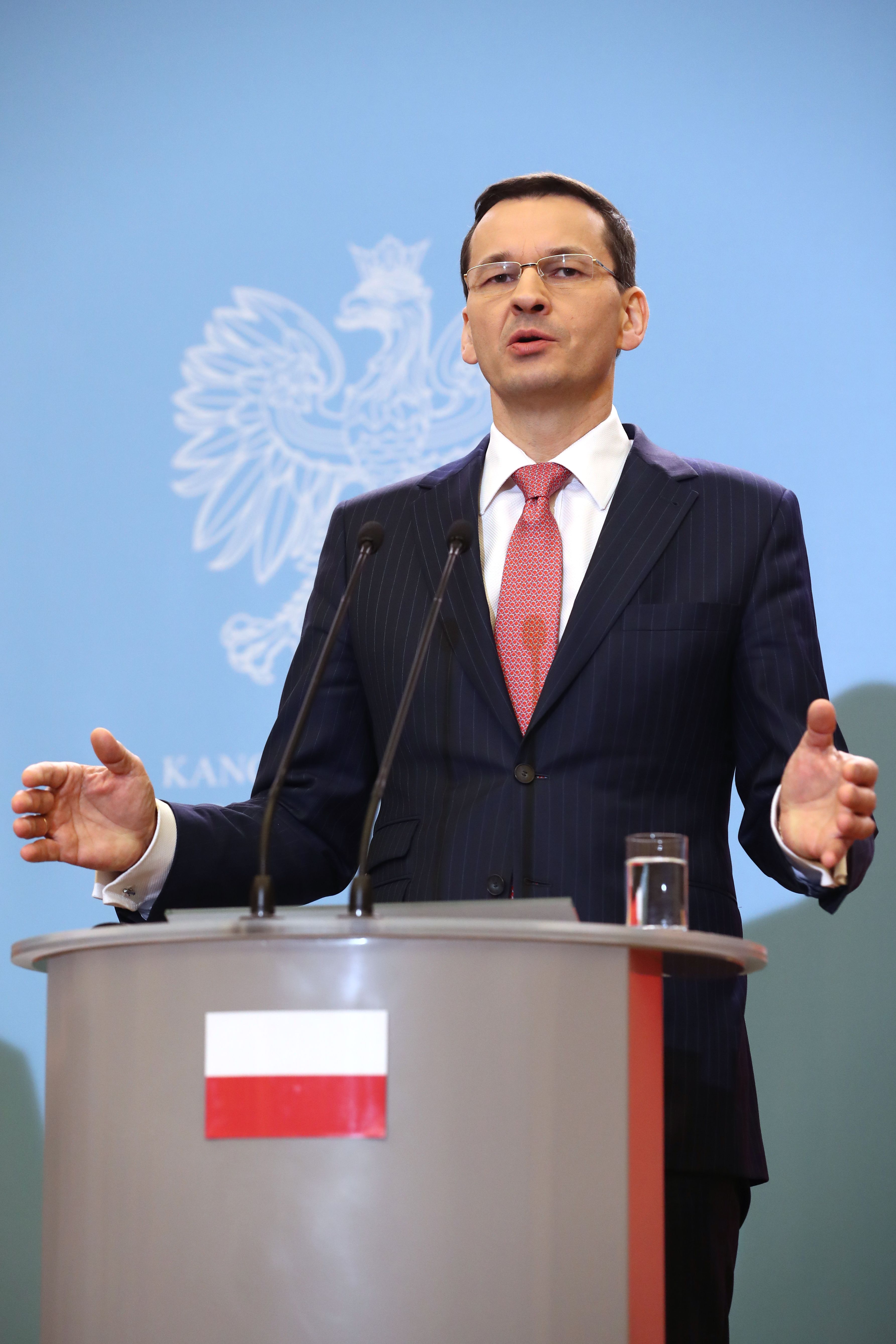 رئيس الوزراء البولندي ماتيوس موراوييكي