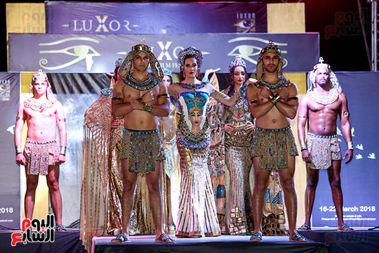عرض أزياء فرعونى (3)