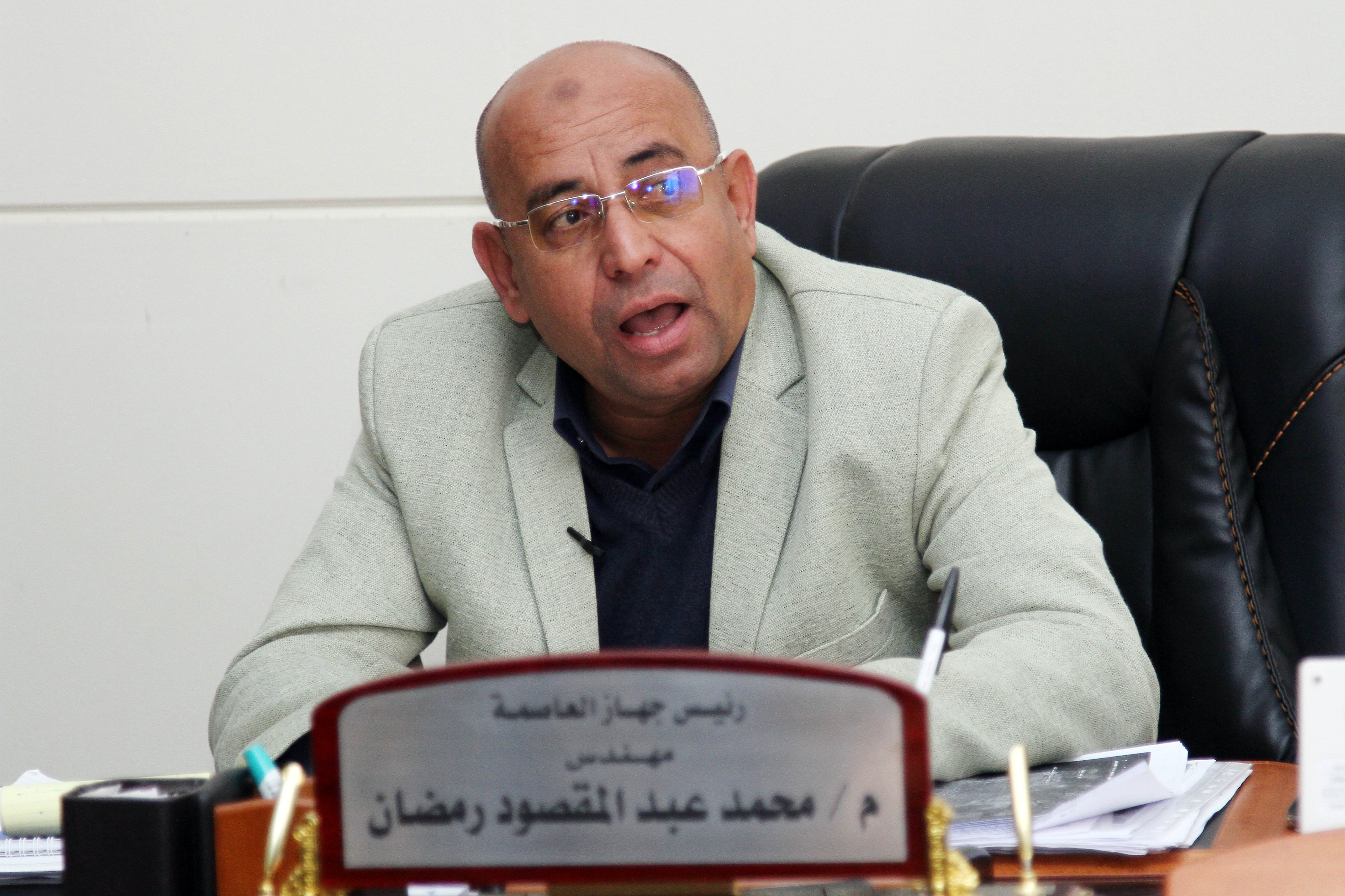 المهندس محمد عبد المقصود رئيس جهاز العاصمة الإدارية الجديدة (1)