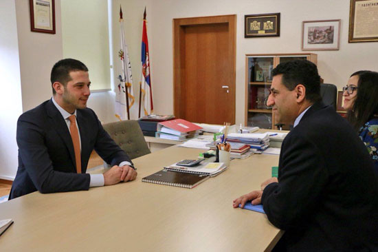 اجتماع-السفير-عمرو-الجويلى-مع-المسؤول-الصربى