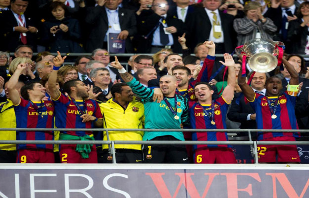 فوز برشلونة بدورى الأبطال 2011