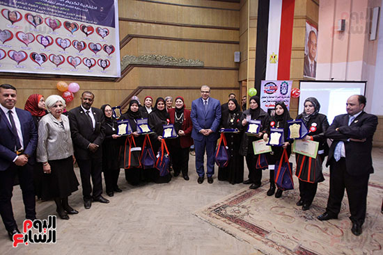 احتفالية المرأة العاملة باتحاد عمال مصر لتكريم 23  أما مثالية (26)
