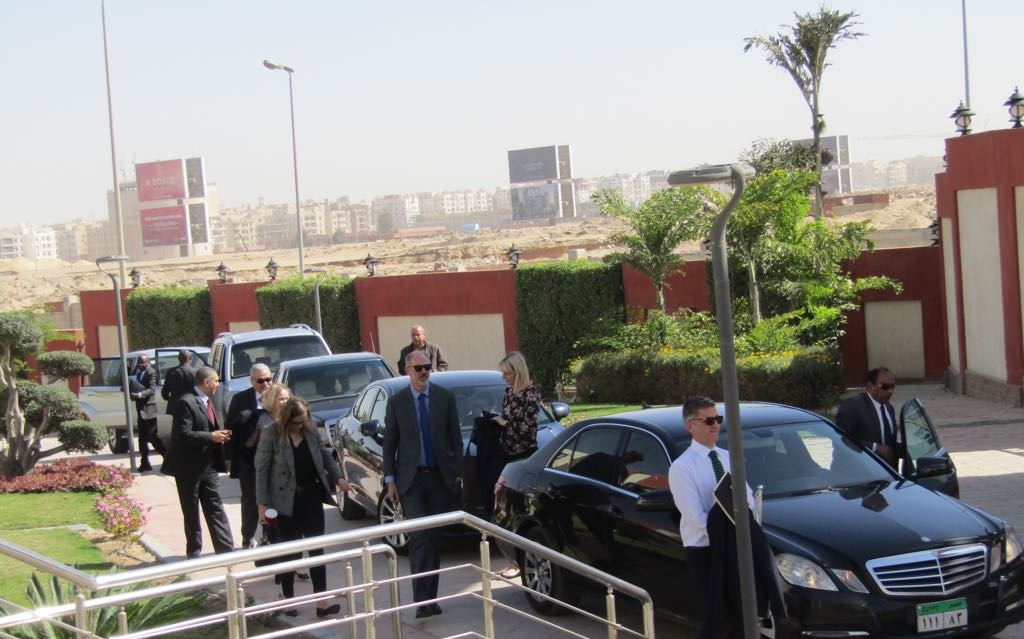 ..١٠٠ سفير عربي وأجنبي يتفقدون الحى الدبلوماسي بالعاصمة الادارية  (7)
