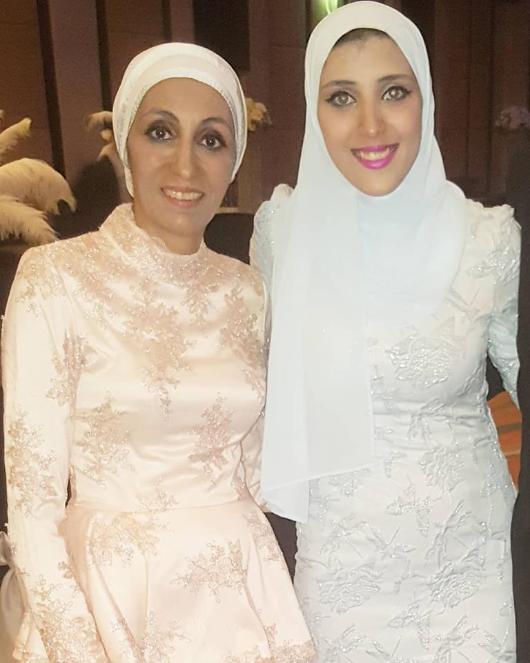 والدة جيانا فاروق مع ابنتها