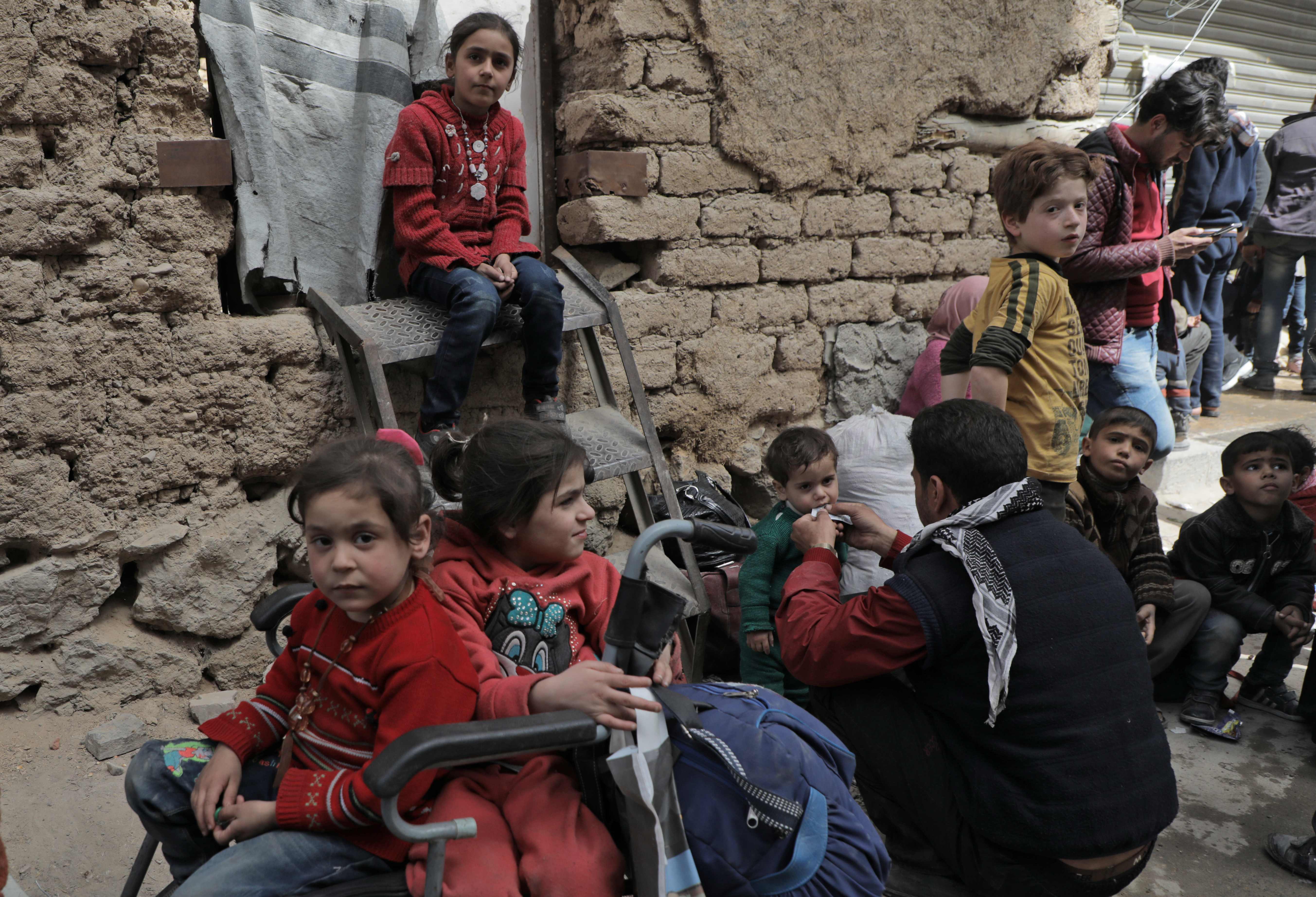 أطفال الغوطة الشرقية 