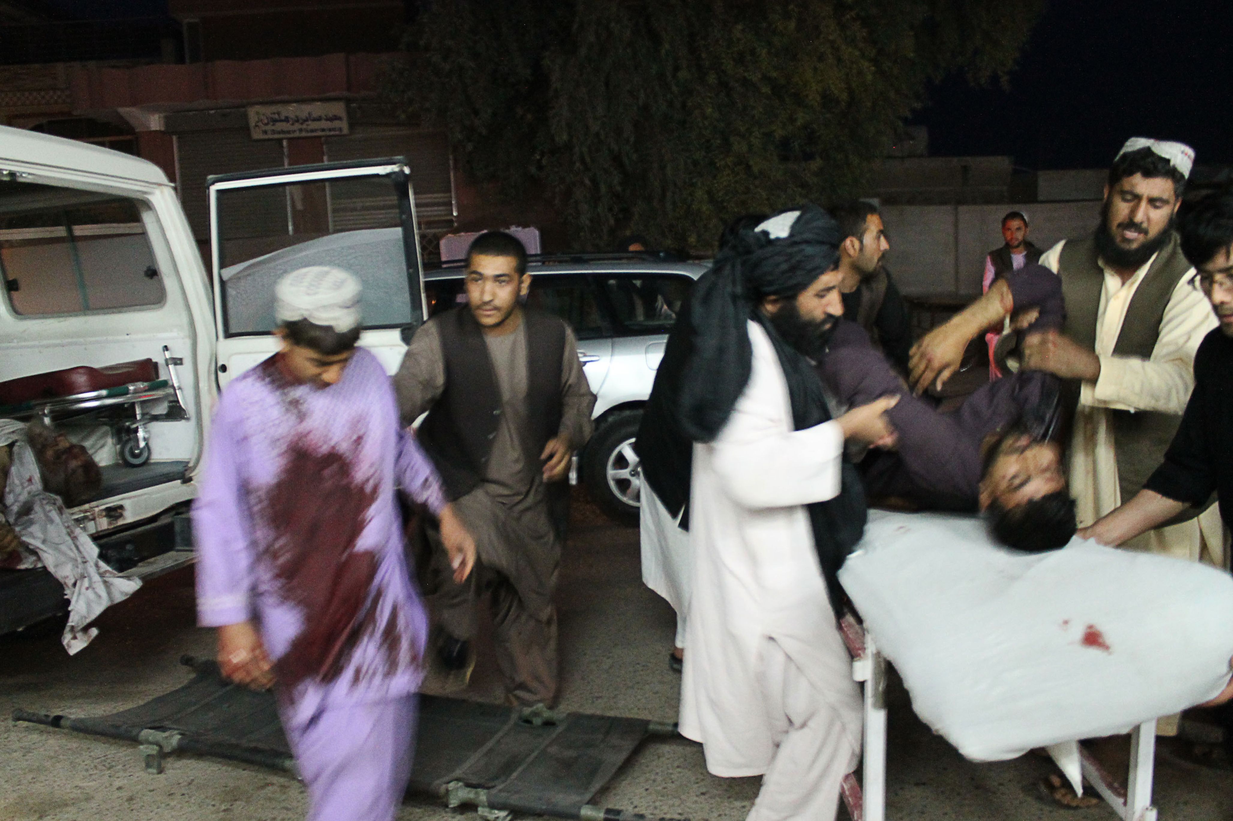 ضحايا الهجوم فى أفغانستان