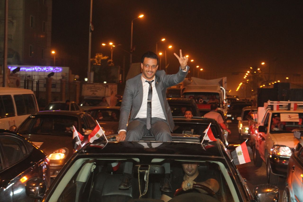 مسيرة بالدراجات النارية لدعم الرئيس عبد الفتاح السيسي (5)