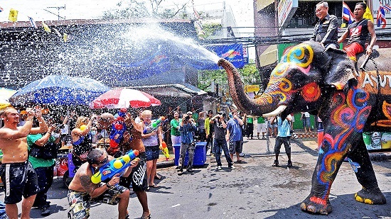 Songkran-Thailand