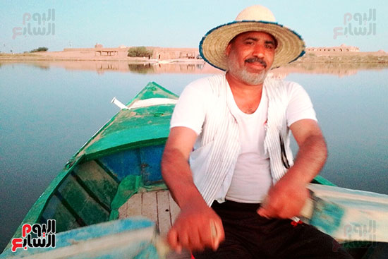 محمود الصياد يروى رحلته اليومية فى البركة