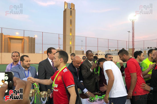 ختام البطولة الخامسة لكرة القدم لاتحاد المصريين بالخارج  (6)
