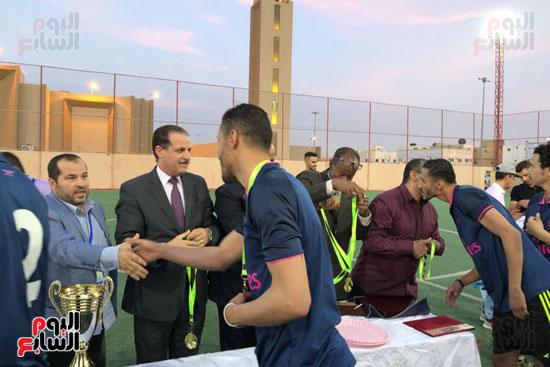 ختام البطولة الخامسة لكرة القدم لاتحاد المصريين بالخارج  (3)