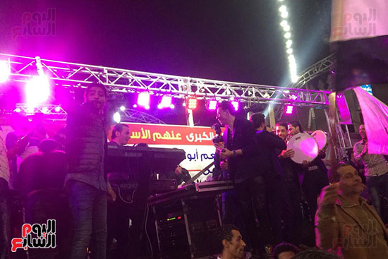 احتفالية شعبية لتأييد السيسي بالمحلة (4)