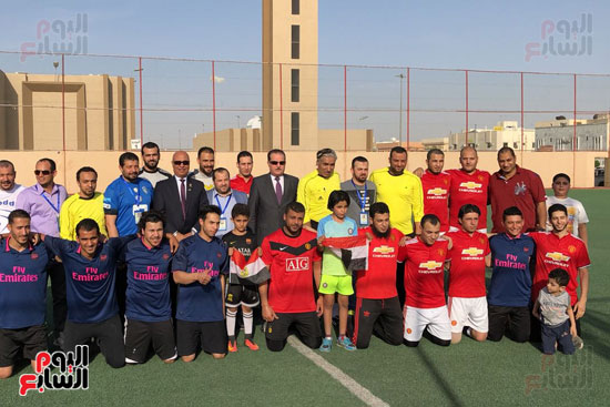 ختام البطولة الخامسة لكرة القدم لاتحاد المصريين بالخارج  (1)