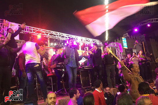 احتفالية شعبية لتأييد السيسي بالمحلة (3)