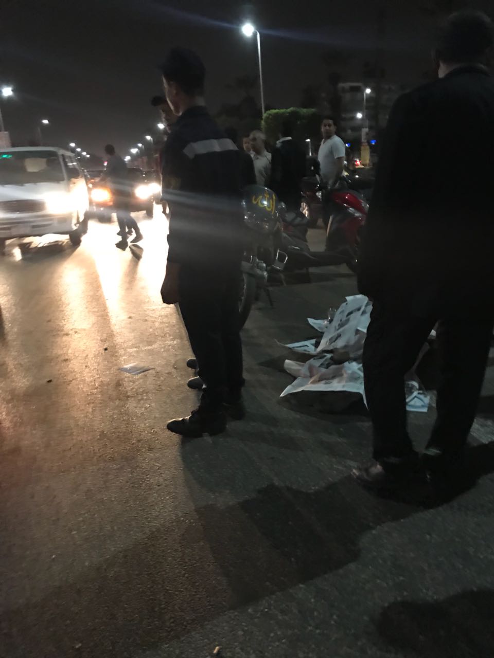 حادث مرورى فى شارع صلاح سالم (4)