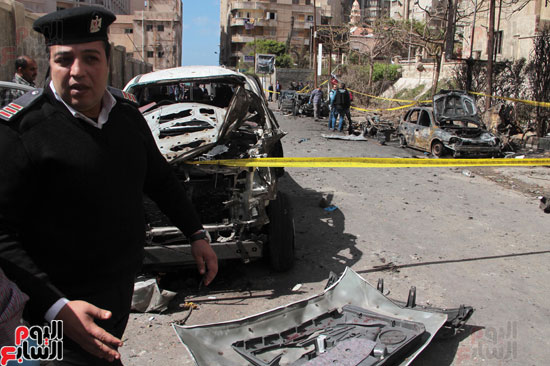 انفجار سيارة مفخخة الإسكندرية (8)
