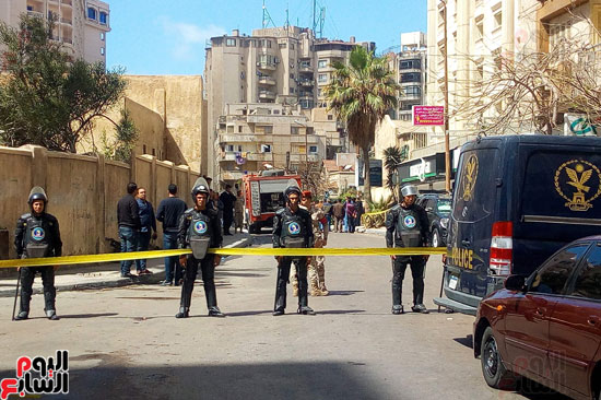 انفجار سيارة مفخخة الإسكندرية (2)