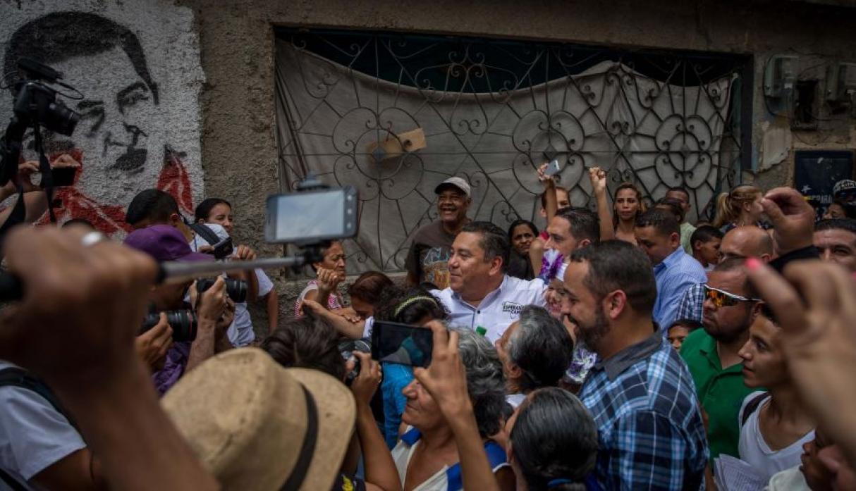 المرشح الفنزويلى الحساء هى مجرد نبذة بسيطة لشعب جائع وهى مجرد وقفة معنوية مع الفنزويليين