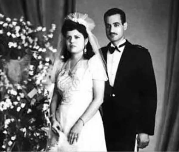 زفاف ناصر وتحية كاظم