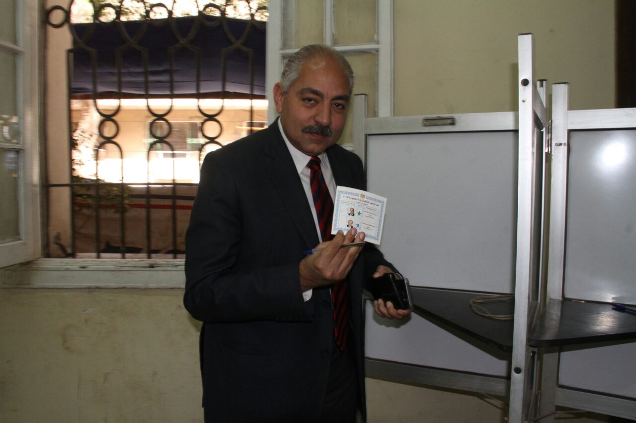 العامري فاروق يدلي بصوته في إنتخابات  الرئاسة (4)