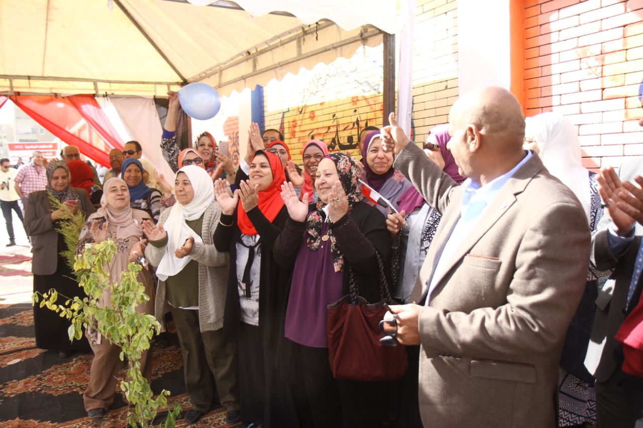 سيدات مصر فى مقدمة المشاركين بالانتخابات الرئاسية