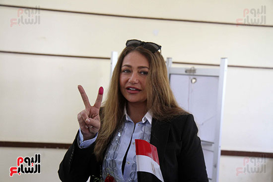 ليلى علوى انتخابات الرئاسة 2018 (8)