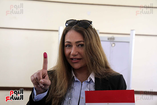 ليلى علوى انتخابات الرئاسة 2018 (7)