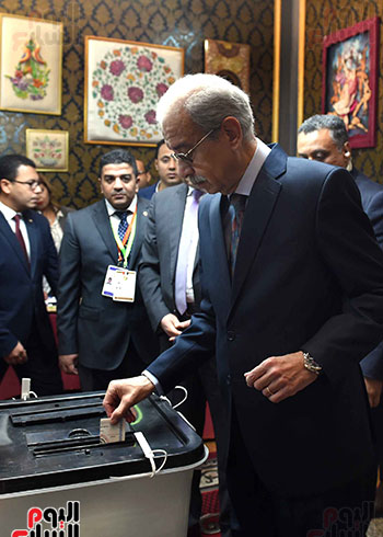 شريف اسماعيل انتخابات الرئاسة 2018 (10)