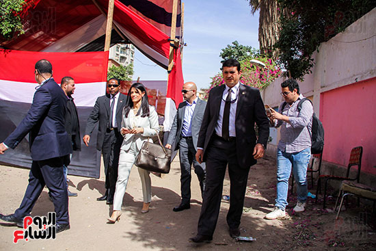 رانيا المشاط انتخابات الرئاسة 2018 (1)