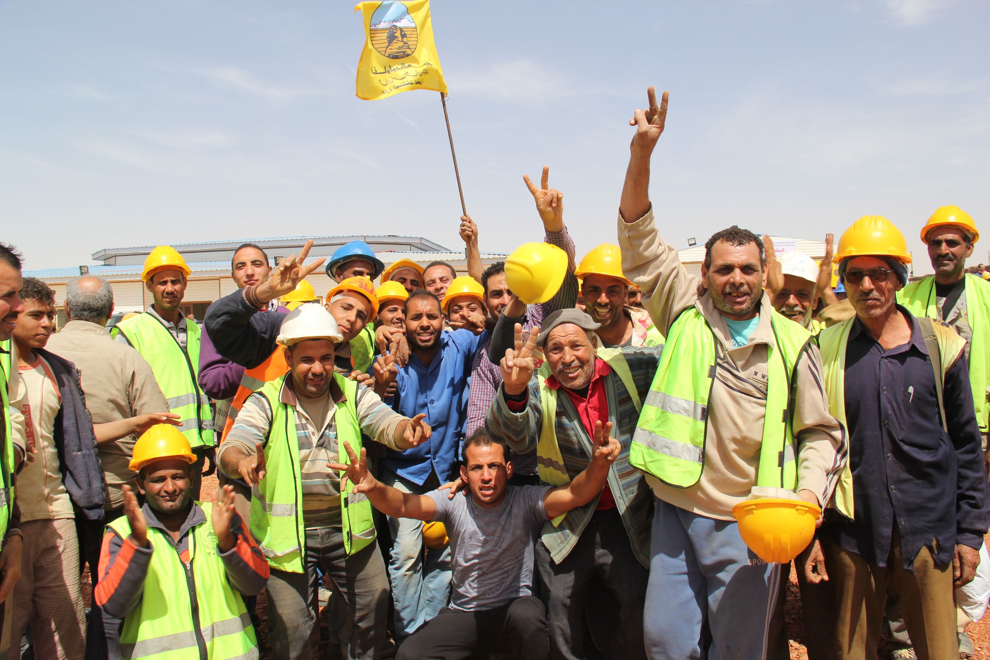 عمال المقاولون العرب يشاركون فى الإنتخابات الرئاسية (6)