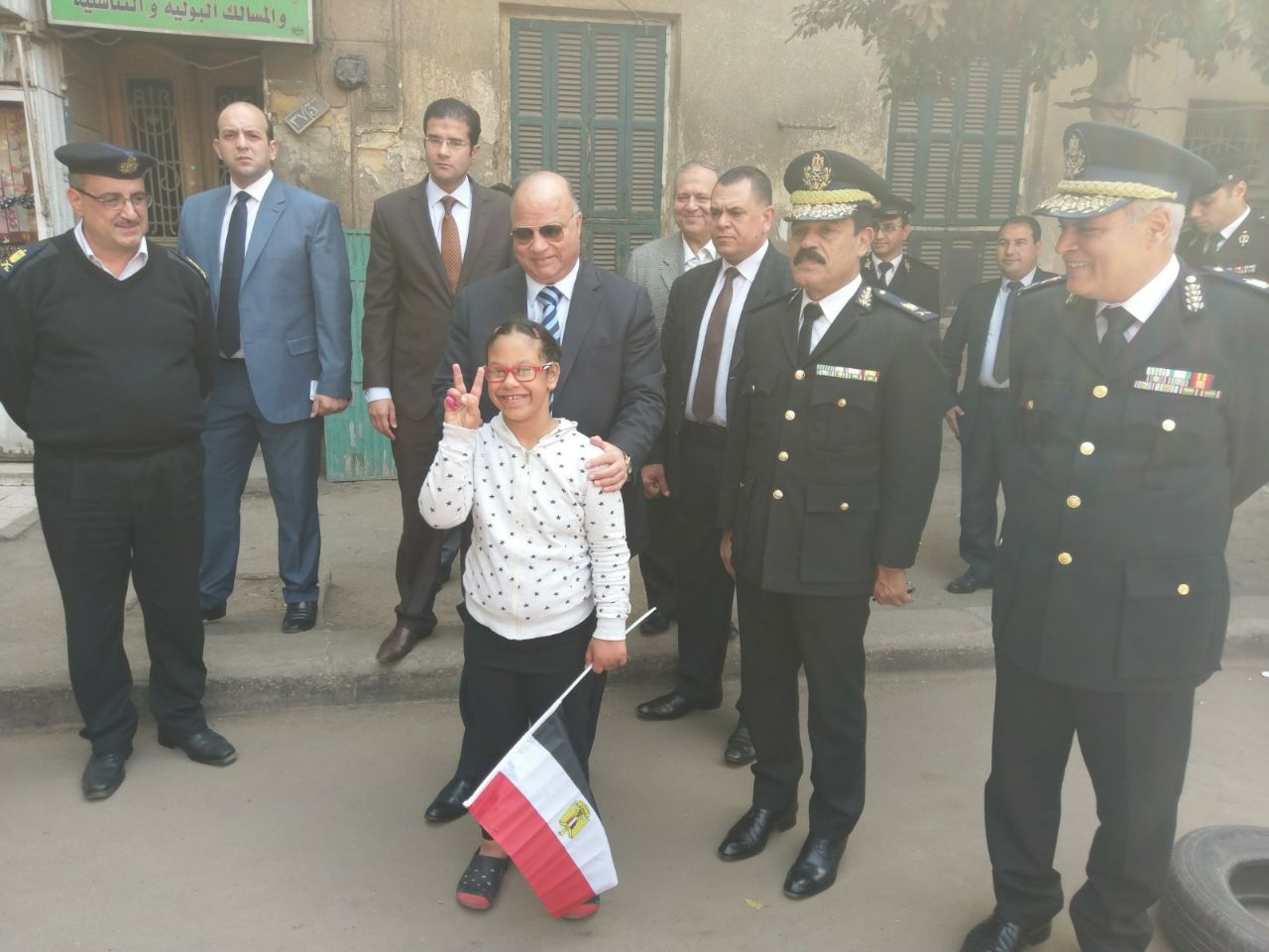 مدير أمن القاهرة يتفقد المقرات الانتخابية