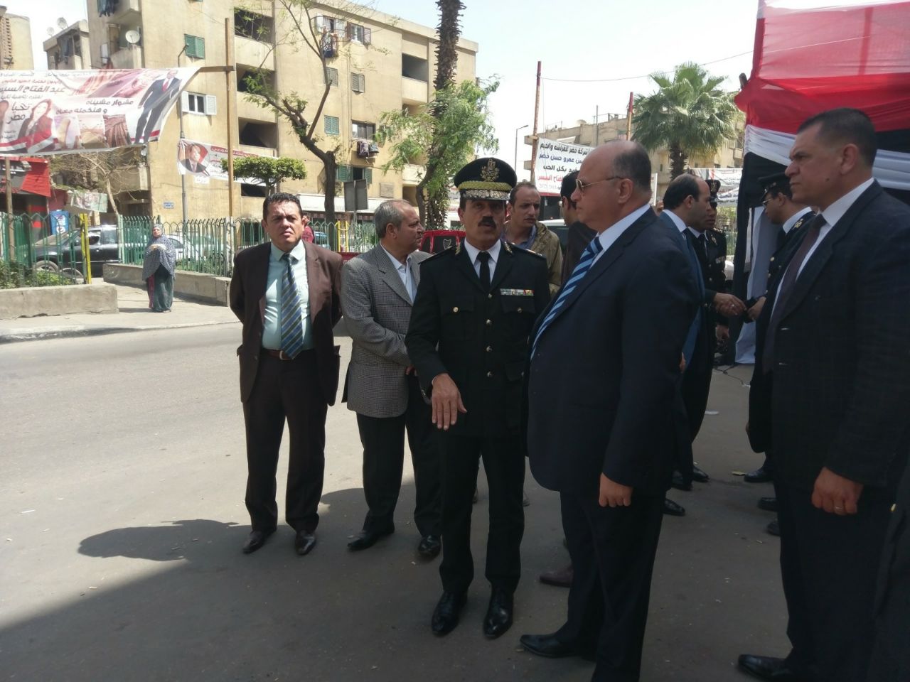مدير أمن القاهرة يتابع تأمين اللجان الانتخابية