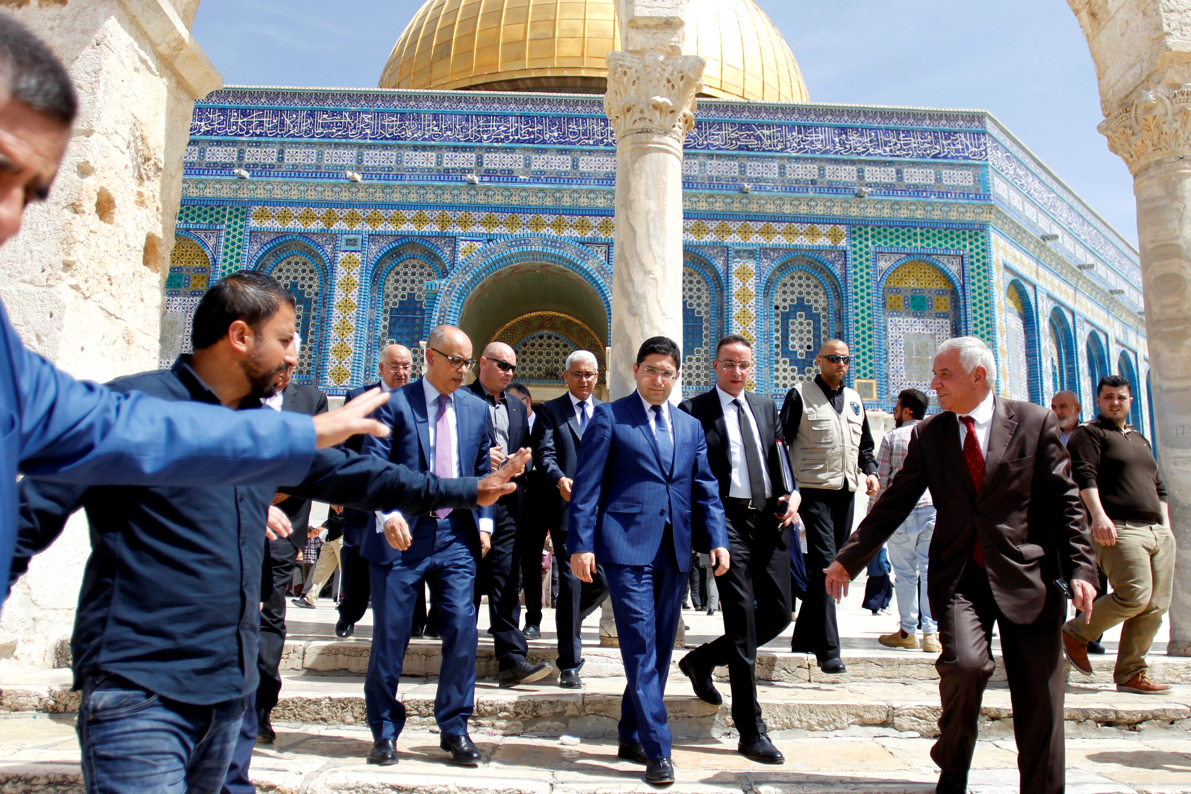 وزير خارجية المغرب يزور القدس