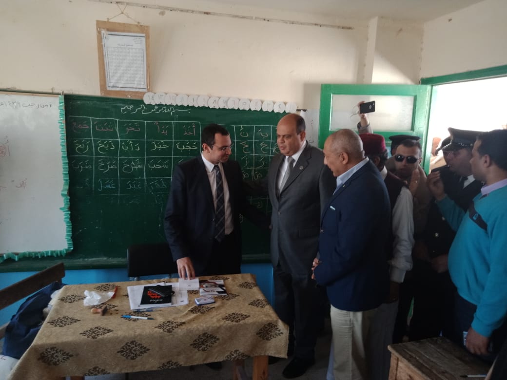 اللواء علاء ابو زيد يؤكد واللواء هشام نصر وسط الناخبين