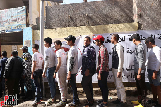 الشباب يزين طوابير الانتخابات فى ربوع مصر