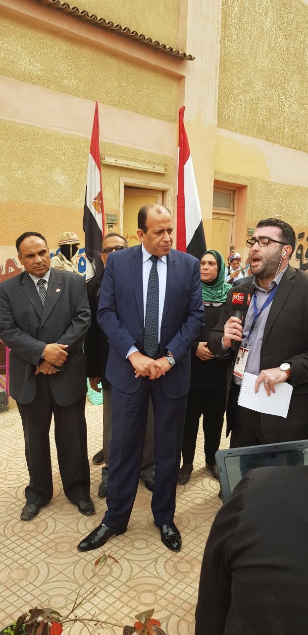 رئيس نادى القضاة يدلى بصوته فى الانتخابات الرئاسية (2)