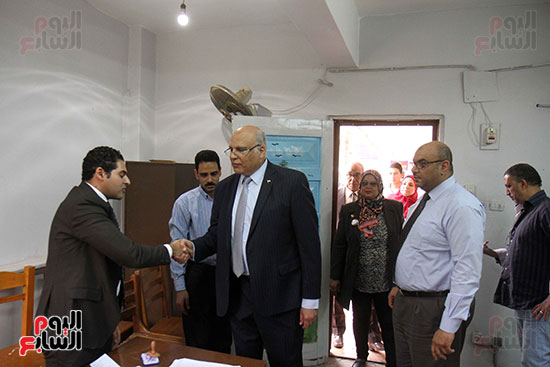 المستشار سمير عبد الملاك نائب رئيس اللجنة العليا للانتخابات (11)