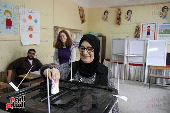 انتخابات الرئاسه بمصر الجديدة (4)