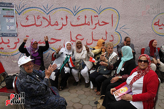 انتخابات الرئاسه بمصر الجديدة (8)